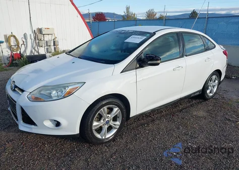 2014 Ford Focus Se from USA, damaged, VIN 1FADP3F28EL200501